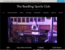 Tablet Screenshot of beadlingclub.com